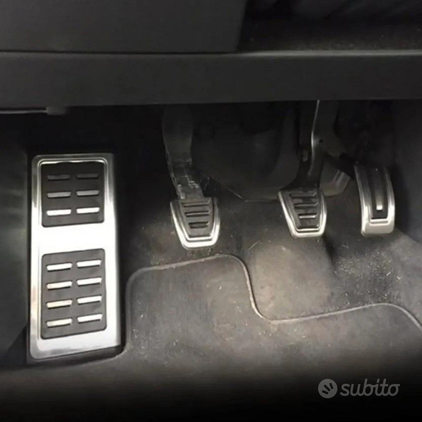 Copripedali Originali VW Per Golf 7, Audi A3, Seat Leon - Acciaio Inox Con Poggiapiedi, 4 Pezzi - Foto 8