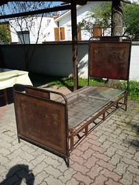 Letto in ferro battuto inizio ‘900