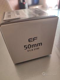 Obiettivo Canon 50 mm 1.8 STM