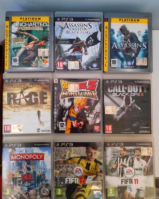 LOTTO Videogiochi PS3 PlayStation 3 ps giochi play