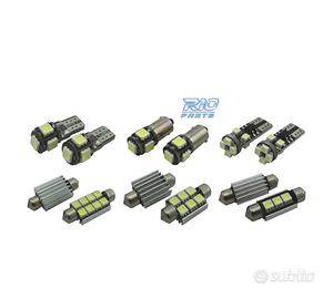 KIT 10 LAMPADE LED INTERNE PER VOLKSWAGEN VW SCIRO