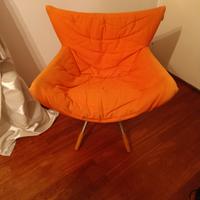 Sedia vintage Emu arancione