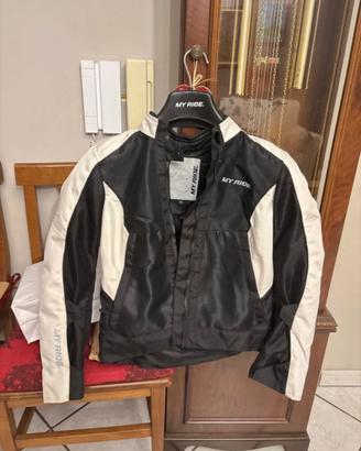 Giubbino da moto myride donna taglia S con para sc