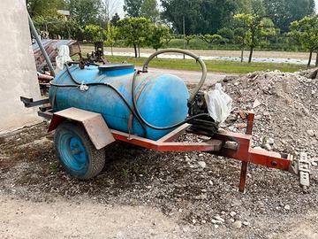 Cisterna per trattamenti agricoli