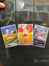 Carte Pokémon Nidoran Nidorino Nidoking Holo