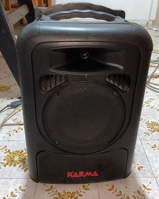 cassa amplificata 100W karma bm892(prezzotrattabil
