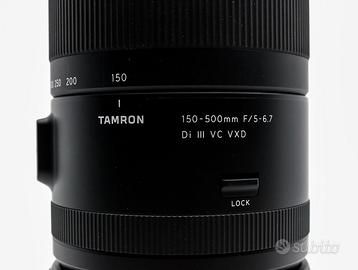 Tamron 150-500mm f/5-6.7 DI III VC VXD per Nikon Z