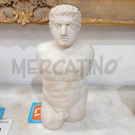 SCULTURA MARMO BUSTO NUDO