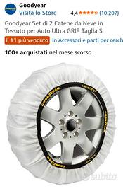 calze o catene da neve Goodyear