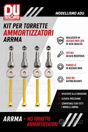 Torre ammort. Arrma 6S inox 304 M3
