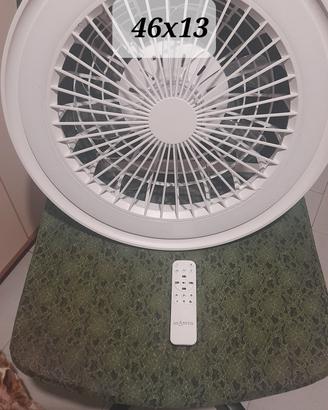 ventilatore con luci LED  40x40x13