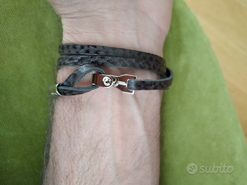 Bracciale cuoio Saint Laurent originale NUOVO