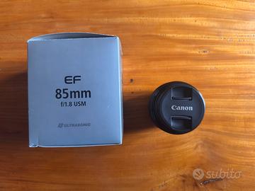 Canon ef 85mm 1.8 ultrasonic