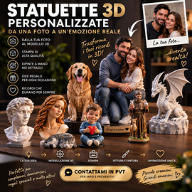 stampa 3d da foto o altro progetto