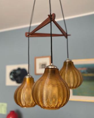 Lampadario vintage anni '50
