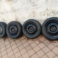 pneumatici invernali + cerchi Ford 195/60r15