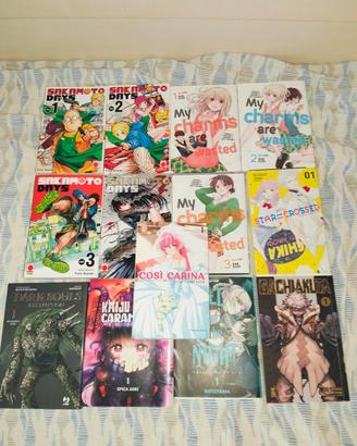 Lotto manga  (o singolarmente)