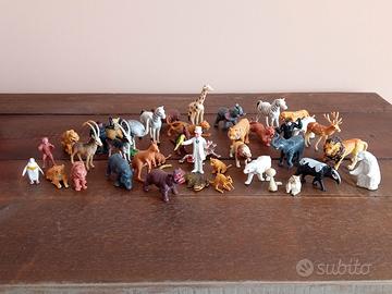 Set animali da zoo vintage 1970