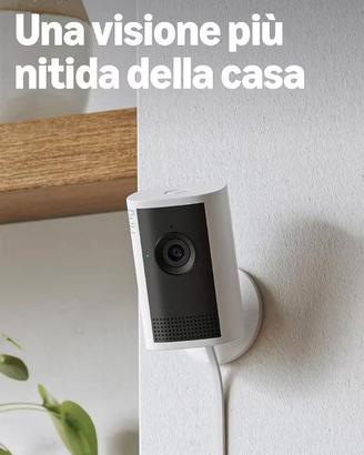 Ring Indoor Camera Plus 2K – Telecamera WiFi Alexa
