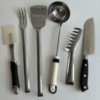 Set utensili per la cucina come nuovi acciaio inox