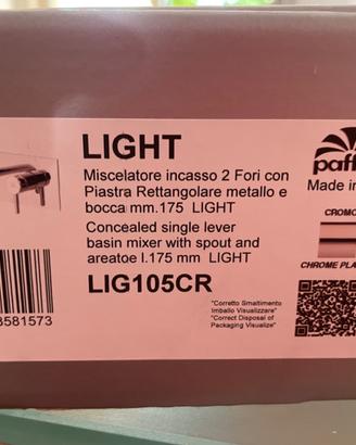 Miscelatore incasso Paffoni