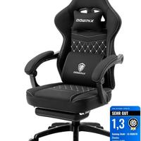 Sedia Gaming ergonomica poggiapiedi nuova