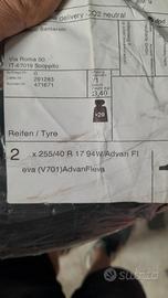 Yokohama advan fleva 255 40 17 xl