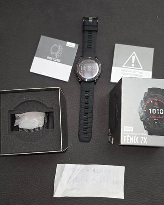 Garmin Fenix 7X Solar come nuovo