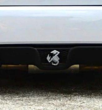 Logo Abarth per Fiat 500 Griglia Posteriore 3D
