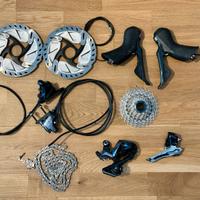 SHIMANO GRUPPO ULTEGRA 2X11V FRENO A DISCO