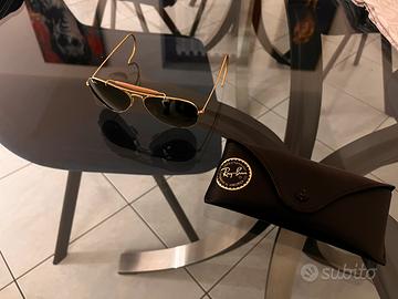 Occhiali Ray-Ban Outdoorsman RB3030 lenti verdi