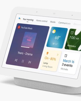 Google Nest display