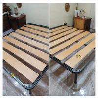 rete matrimoniale con doghe larghe NUOVO 