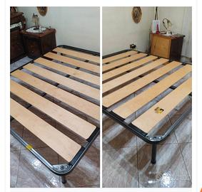 rete matrimoniale con doghe larghe NUOVO 