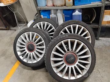 cerchi in lega con gomme seminuove 4 stagioni