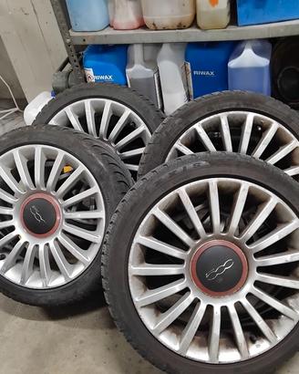 cerchi in lega con gomme seminuove 4 stagioni