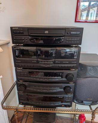 Impianto Stereo Hi-Fi Vintage Kenwood - Lettore CD