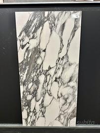 STOCK PIASTRELLE EFFETTO MARMO OPACO CORCHIA NERO