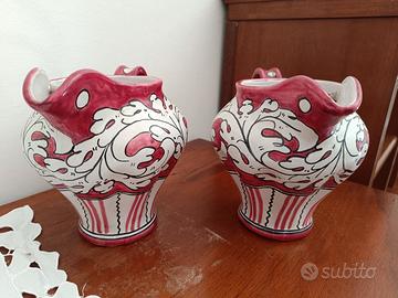 Coppia brocche in ceramica