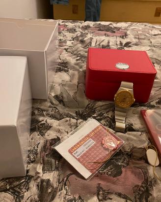 Orologia automatico acciaiooro brilli set completo