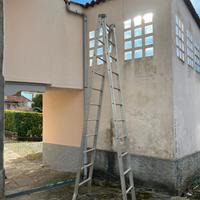 SCALA DOPPIA IN ALLUMINIO