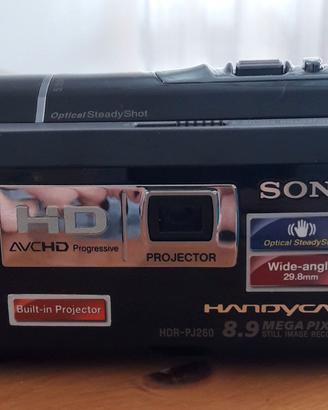Videocamera Sony Handycam HDR-PJ260V PROIETTORE