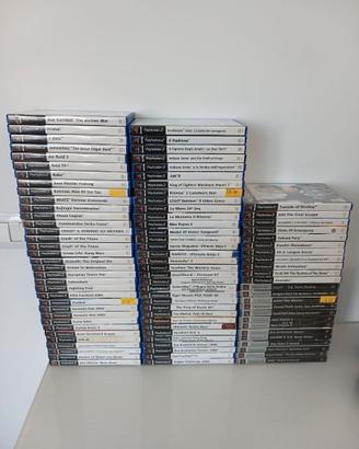 PS2 GIOCHI TESTATI : LISTA E PREZZI NELL'ANNUNCIO.