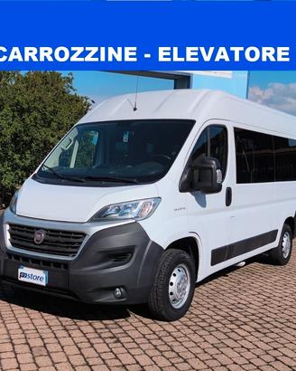 FIAT DUCATO MINIBUS PULMINO 9 POSTI TRASPORTO DISA