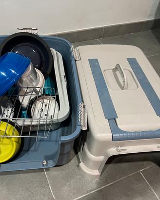 Trasportino + accessori