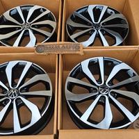 Cerchi in lega new volkswagen t roc raggio 17