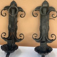 Applique a muro in ferro.