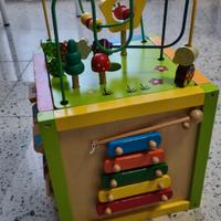 gioco legno cubo fantasia