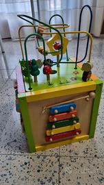 gioco legno cubo fantasia