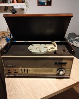 giradischi radio mivar d'epoca 